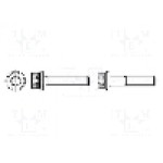 Surub M4, otel, 10mm, cap rotund, cap zimtuit, BOSSARD, 1163159