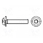 Surub M4, otel, 16mm, cap buton, BOSSARD, 3059658 Surub M4, otel, 16mm, cap buton, BOSSARD, 3059658