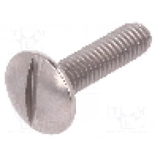 Surub M4, otel inoxidabil A2, 16mm, cap buton, BOSSARD, 1243195