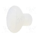 Surub M4, poliamida, lungime 6mm, ingropat, pas filet 0.7, DREMEC - 8G202M4X06