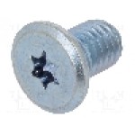 Surub M5, otel, 8mm, cap rotund, BOSSARD, 3060012