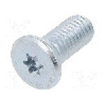 Surub M5, oţel, lungime 12mm, cap rotund, pas filet 0.8, BOSSARD - 3060014 Surub M5, oţel, lungime 12mm, cap rotund, pas filet 0.8, BOSSARD - 3060014