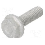 Surub M5, oţel, lungime 16mm, hexagonal, pas filet 0.8, BOSSARD - 3060458