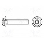Surub M5, otel inoxidabil A2, 12mm, cap buton, BOSSARD, 3060960