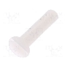 Surub M5, poliamida, lungime 25mm, ingropat, pas filet 0.8, DREMEC - 8G202V50310