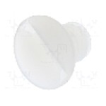 Surub M5, poliamida, lungime 7mm, ingropat, pas filet 0.8, DREMEC - 8G202V50302