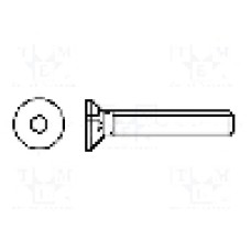 Surub M6, otel, 10mm, cap ingropat, BOSSARD, 1202286