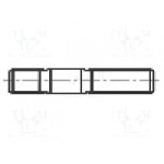 Surub M6, otel, 25mm, cap fara cap, BOSSARD, 1223062 Surub M6, otel, 25mm, cap fara cap, BOSSARD, 1223062