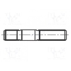 Surub M6, otel, 25mm, cap fara cap, BOSSARD, 1223062