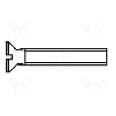 Surub M6, oţel, 35mm, cap ingropat, BOSSARD - 1144537