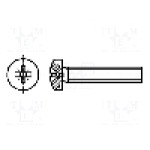 Surub M6, oţel, 70mm, cap cap rotund, BOSSARD - 2096986 Surub M6, oţel, 70mm, cap cap rotund, BOSSARD - 2096986