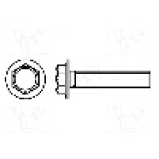 Surub M6, otel inoxidabil A2, 20mm, cap hexagonal, BOSSARD, B6X20/BN5951