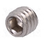 Surub M6, otel inoxidabil A2, 5mm, cap fara cap, BOSSARD, 1235850 Surub M6, otel inoxidabil A2, 5mm, cap fara cap, BOSSARD, 1235850