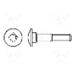 Surub M6, otel inoxidabil A2, lungime 110mm, buton, pas filet 1, BOSSARD - 3202157 Surub M6, otel inoxidabil A2, lungime 110mm, buton, pas filet 1, BOSSARD - 3202157
