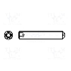 Surub M8, otel, 10mm, cap fara cap, BOSSARD, 1207601