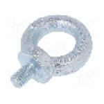 Surub M8, otel, 13mm, cap tip ochi, DROMET, SZU.8