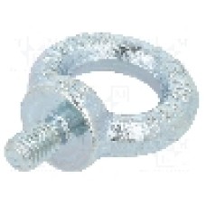 Surub M8, otel, cap tip ochi, ELESA+GANTER, DIN 580-M8-ST