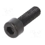 Surub M8, oţel, lungime 25mm, cap rotund, pas filet 1.25, BOSSARD - 1000934