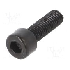 Surub M8, oţel, lungime 25mm, cap rotund, pas filet 1.25, BOSSARD - 1000934