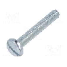 Surub UNC 4-40, oţel, lungime 19.05mm, cap rotund, pas filet {{Pas filet}}, KEYSTONE - 9404