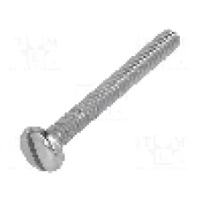 Surub UNC 4-40, oţel, lungime 25.4mm, cap rotund, pas filet {{Pas filet}}, KEYSTONE - 9405