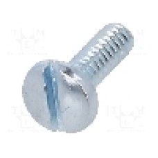 Surub UNC 4-40, oţel, lungime 9.53mm, cap rotund, pas filet {{Pas filet}}, KEYSTONE - 9401