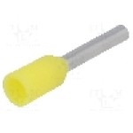 Terminal cu compresie, cablu 0.25mm<sup>2</sup>, cositorit, WEIDMÜLLER - 9021010000 H0,25/10T GE