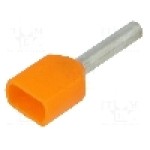 Terminal cu compresie, cablu 0.5mm<sup>2</sup>, cositorit, BM GROUP - BM 00551