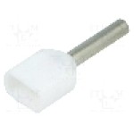 Terminal cu compresie, cablu 0.5mm<sup>2</sup>, cositorit, BM GROUP - BM 00651