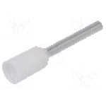 Terminal cu compresie, cablu 0.5mm<sup>2</sup>, cositorit, NINIGI - TUL-RI-00510