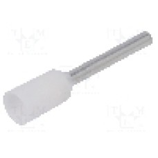 Terminal cu compresie, cablu 0.5mm<sup>2</sup>, cositorit, NINIGI - TUL-RI-00510