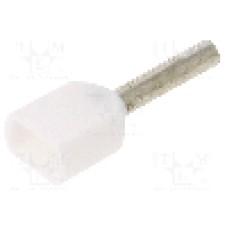 Terminal cu compresie, cablu 0.5mm<sup>2</sup>, cositorit, TE Connectivity - 966144-1