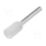 Terminal cu compresie, cablu 0.5mm<sup>2</sup>, cositorit, WEIDMÜLLER - 9019010000 H0,5/14D W