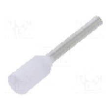 Terminal cu compresie, cablu 0.5mm<sup>2</sup>, cositorit, WEIDMÜLLER - 9019020000 H0,5/16D W