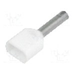 Terminal cu compresie, cablu 0.75mm<sup>2</sup>, cositorit, BM GROUP - BM 00552