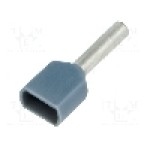 Terminal cu compresie, cablu 0.75mm<sup>2</sup>, cositorit, BM GROUP - BM 00652