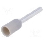 Terminal cu compresie, cablu 0.75mm<sup>2</sup>, cositorit, NINIGI - TUL-RI-00710