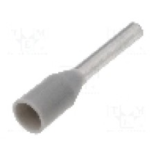 Terminal cu compresie, cablu 0.75mm<sup>2</sup>, cositorit, WEIDMÜLLER - 9019040000 H0,75/14D GR