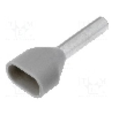 Terminal cu compresie, cablu 0.75mm<sup>2</sup>, cositorit, WEIDMÜLLER - 9037410000 H0,75/14D ZH GR