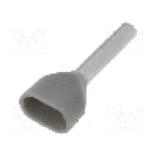 Terminal cu compresie, cablu 0.75mm<sup>2</sup>, cositorit, WEIDMÜLLER - 9037420000 H0,75/16D ZH GR