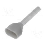 Terminal cu compresie, cablu 0.75mm<sup>2</sup>, cositorit, WEIDMÜLLER - 9202830000 H0,75/19DS ZH GR