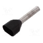 Terminal cu compresie, cablu 1.5mm<sup>2</sup>, cositorit, WEIDMÜLLER - 9037480000 H1,5/20D ZH SW