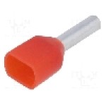 Terminal cu compresie, cablu 1mm<sup>2</sup>, cositorit, NINIGI - TUL-RI-TW-01008