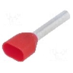 Terminal cu compresie, cablu 1mm<sup>2</sup>, cositorit, WEIDMÜLLER - 9037450000 H1,0/19D ZH R