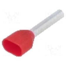 Terminal cu compresie, cablu 1mm<sup>2</sup>, cositorit, WEIDMÜLLER - 9037450000 H1,0/19D ZH R