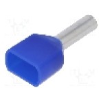 Terminal cu compresie, cablu 2.5mm<sup>2</sup>, cositorit, NINIGI - TUL-RI-TW-02510