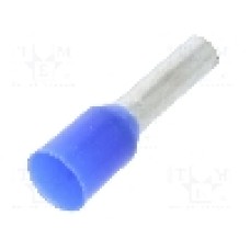 Terminal cu compresie, cablu 2.5mm<sup>2</sup>, cositorit, WEIDMÜLLER - 1333100000 H2,5/14S BL