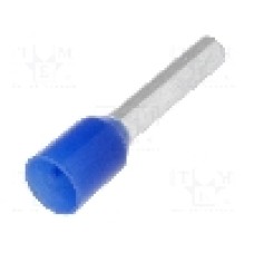 Terminal cu compresie, cablu 2.5mm<sup>2</sup>, cositorit, WEIDMÜLLER - 9019170000 H2,5/19D BL