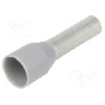 Terminal cu compresie, cablu 4mm<sup>2</sup>, cositorit, WEIDMÜLLER - 9019190000 H4,0/18D GR