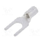 Terminal tip furca, pentru surub M3,5, NICHIFU - 1.25Y-3.5